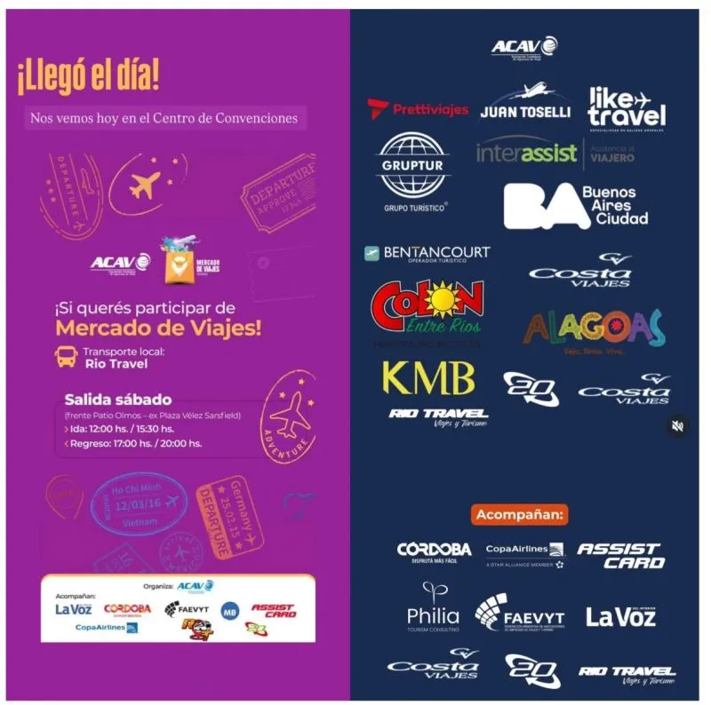 🔷️64* Worshop ACAV / 2da Edicion Mercado de Viajes Año 2025🔷️ - foto 2